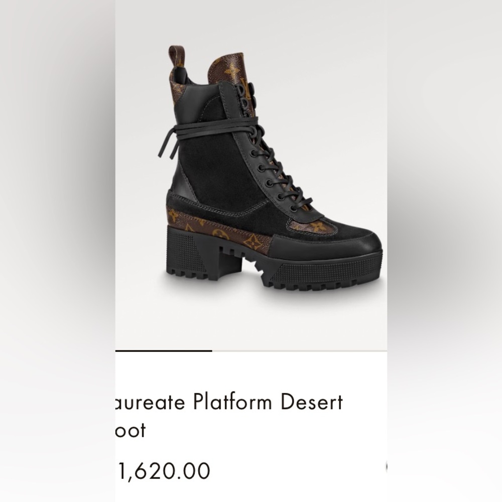 Louis Vuitton size 10 boots